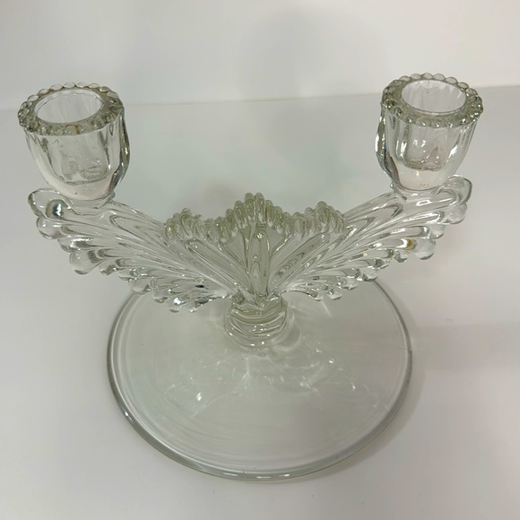 Vintage 1937 Double Lite Candelabrum - Picture 2 of 6